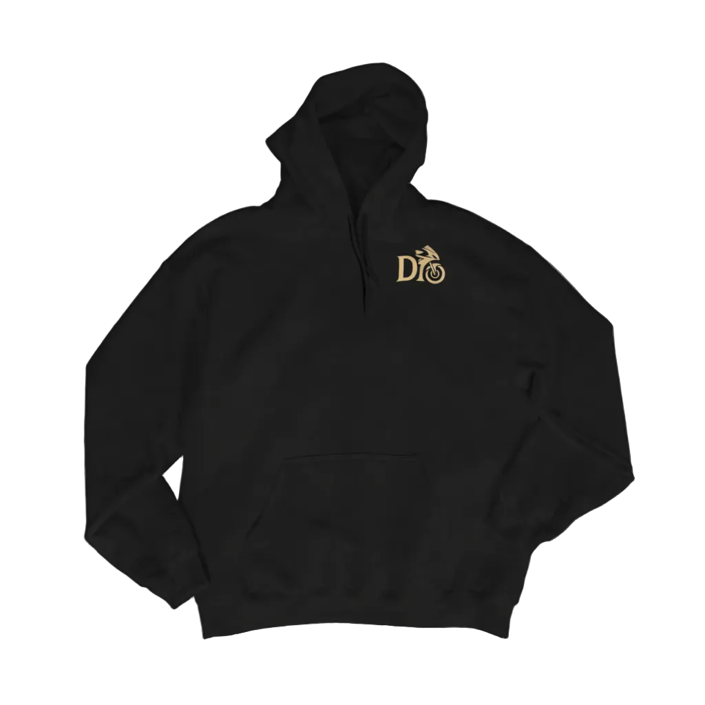 Black Hoodie - Embrace the imperfections