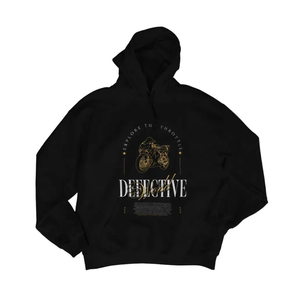 Black Hoodie - Explore the Throttle