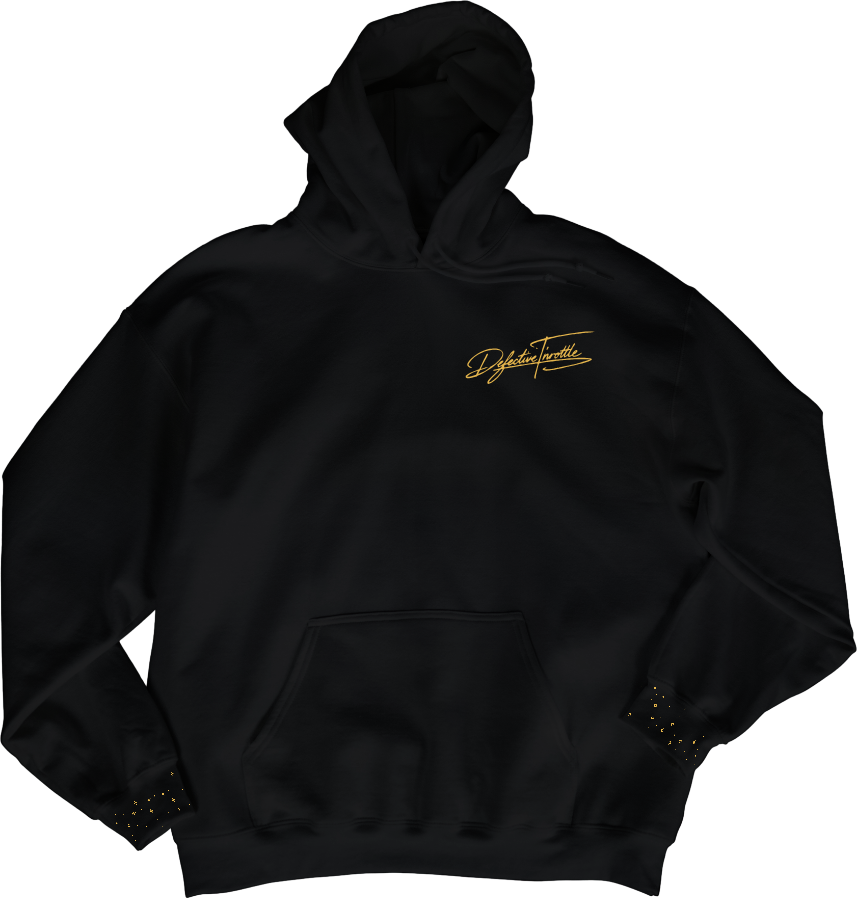 Black Hoodie - Exile Spaceman