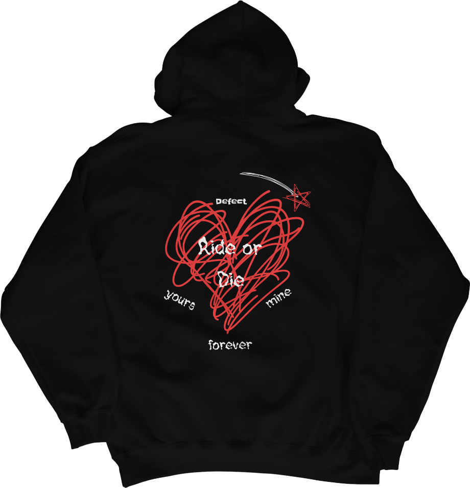 Black Hoodie - Ride or Die