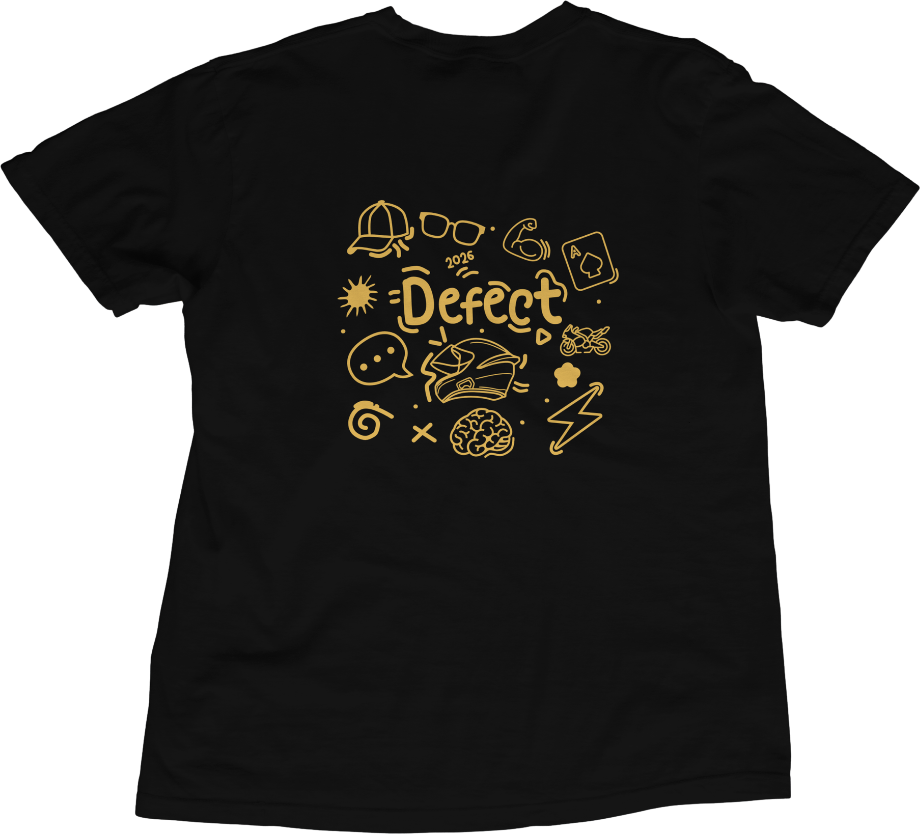 Black Shirt - Defect