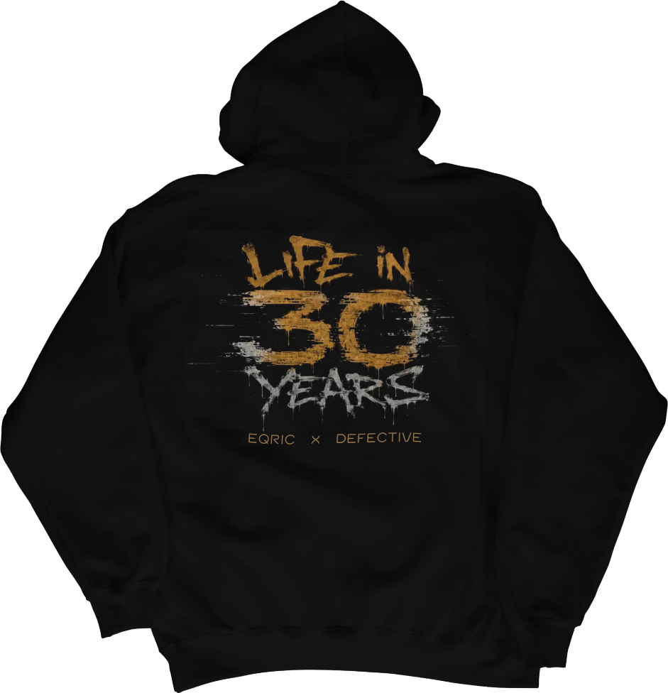Black Hoodie - Life in 30 years